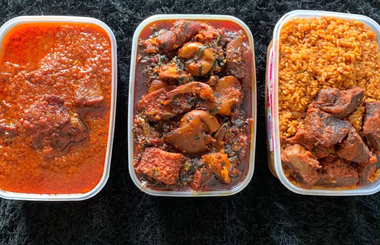 White Rice & Traditional Red Stew